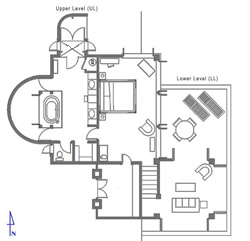 Floor Plan Guest Suite 4