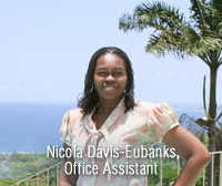 Nicola Davis-Eubanks, Office Assistant